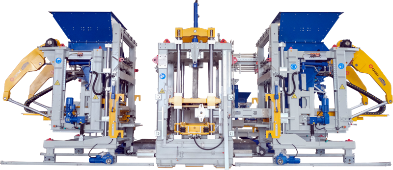 QGM ZN2000-2C Inteligentni stroj za izdelavo opeke iz jalovine - vsaka jalovina postane 