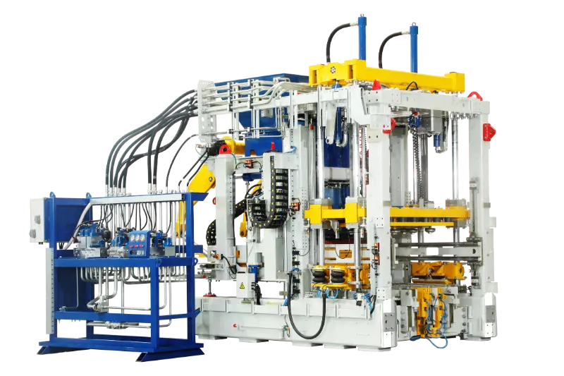 QGM ZN1200-2S Avtomatski stroj za opeko | Pametni stroj za izdelavo betonskih blokov za recikliranje trdnih odpadkov